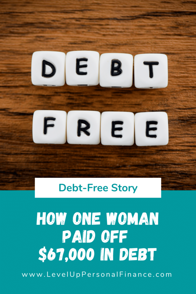 woman paid off $67,000 debt story